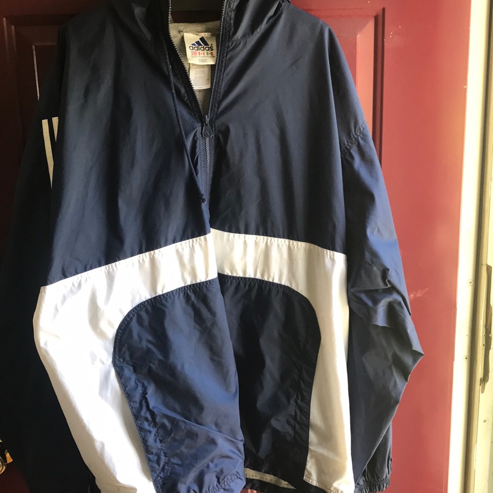 Men’s windbreaker three quarter zip